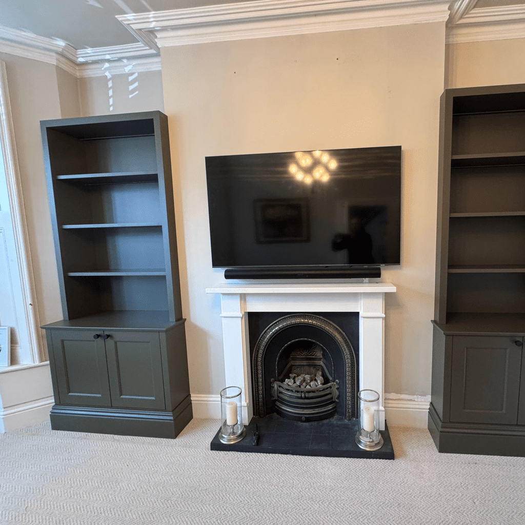 fitted alcove units