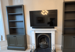 fitted alcove units