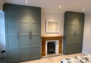 four panel shaker fitted wardrobe in Harrogate by Bailey Joinery 2